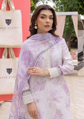 Lawn - Saad Shaikh - Mojito - Printed 25 - SS#1104 - Haze