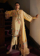 Lawn - Elan - Unstitched 25 - Zahara - 7A