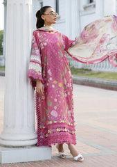 Lawn - Elaf Premium - Signature Embroidered 26 - Vol II - ESG#05B - DELILAH
