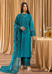 Lawn - Humdum - Elegant - Chikankari Unstitch - HEC25#04