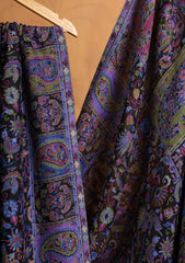 Pashmina Jamawar Shawl D#10 - Black