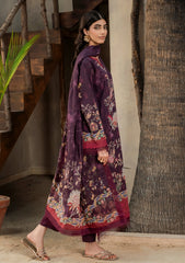 Lawn - Firdous - Sunspell - Summer 25 - D#145 - Mulberry