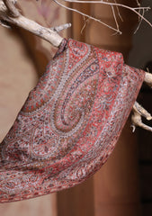Pashmina Jamawar Scarf D#102 - Skin