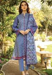Lawn Collection - Lakhany - Komal Prints - LG-SR-0176-B