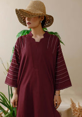 Pret - Ombrella - Summer 25 - Maroon - Co ord set