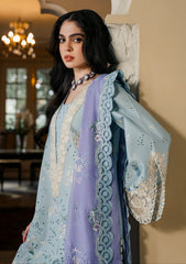 Lawn - Sundas Ahad - Camelia - Luxury 26 - EL#05 - Bleuet