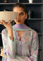 Lawn - Afrozeh - Day Break - Printed Kari - AL-25-V11-07