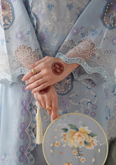 Lawn - Sahar - Festive Edit 26 - CK-V2#09 - Sky Garden Waltz