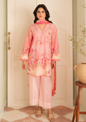 Lawn - Sahar - Selene Premium - 3 Pcs - SSP#04 - BLOOMING DAWN