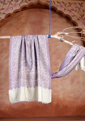 Pashmina Jamawar Scarf D#91 - Pista