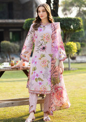Lawn - Alizeh - Sheen Prints 25 - AF-PL-6033 - Tuscany