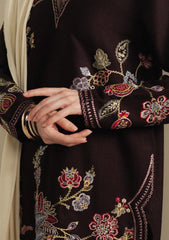 Winter - Coco By Zara Shahjahan - Unstitched 25 - CWU#3A - BERRY