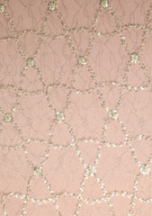 Italian Cut Dana Net With Sequence Work - FCE#428