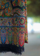 Pure Jamawar Kaani Shawl D - 2221 - Multi Skin