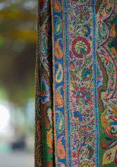 Pure Jamawar Kaani Shawl D - 2221 - Multi Skin