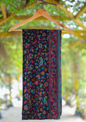 Pure Jamawar Kaani Shawl D - 2224 - Multi Black