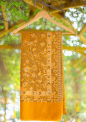Pure Jamawar Kaani Shawl D - 2217 - Multi Yellow