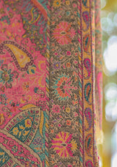 Pure Jamawar Kaani Shawl D - 2226 - Multi Yellow