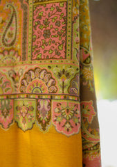 Pure Jamawar Kaani Shawl D - 2228 - Multi Mehendi