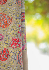 Pure Pashmina Qalamkar Aari Shawl D - 2219 - Multi Skin