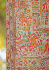 Pure Jamawar Kaani Shawl D - 2218 - Multi Skin