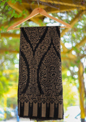 Pure Jamawar Kaani Shawl D - 2231 - Multi Black