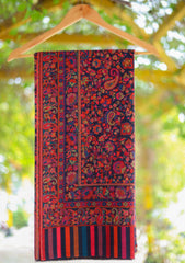 Pure Jamawar Kaani Shawl D - 2220 - Multi Skin