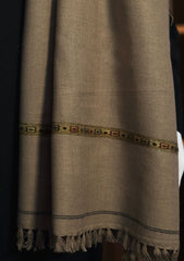 Men Shawls - Wool Shawls - D#212 - G Brown