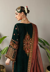 Winter Collection - Emaan Adeel - Makhmal Velvet - Versha - D#06