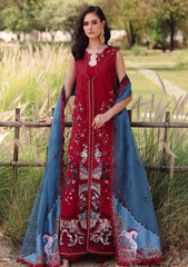 Lawn - Afrozeh - Unstitched 25 - AL#04 - Glacis