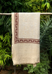 Ari Work Wool Shawl D - 104 - Skin