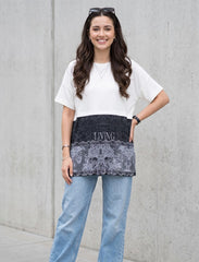 Pret - Moven - Round Neck T-Shirt - Black & White
