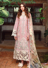 Lawn - Mushq - Hemline Secret Garden 26 - Beyond The Garden Gate - MHS#210 - Secret Petals