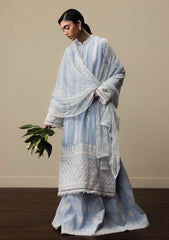 Lawn - Zara Shahjahan - Satori - Luxury 26 - D#01 - AOYOMI