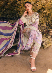 Lawn Collection - Nureh - Gardenia - Embroidered - NSG#110