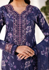 Lawn Collection - Farasha - Printed Essentials - Enchanted Daisy