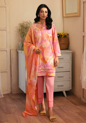 Lawn - Sahar - Selene Premium - 3 Pcs - SSP#05 - PINK ENIGMA