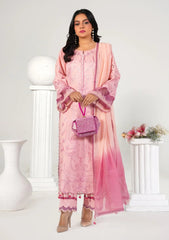 Lawn - Abeer Rasheed - Laal - Luxury 26 - Baby Pink