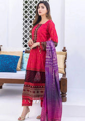 Lawn Collection- Al Zohaib - Rungkari - D#12
