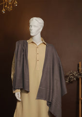 Men Shawls - Wool Shawls - D#219 - Brown