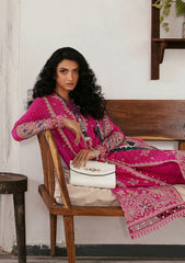 Lawn Collection - Jazmin - Iris - S/S - D#02 Bright Fuchsia
