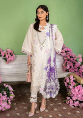 Lawn Collection - Norans - Festive Eid - NE24#11 - LAVENDER DREAMS