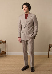 Drapers Greenhills Super 160's Wool Fabric - L Golden