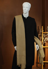 Men Shawls - Wool Shawls - D#13 - Fawn