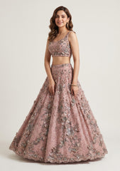 Fancy Net Cut Dana With Sequence Work - ASPL#115