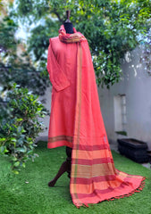 Lawn - Dastaan e Rumaan - Luxury 25 - D#13 - PEACH NEBULA