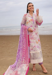 Lawn - Nureh - Gardenia Embroidered 25 - NGEL#172