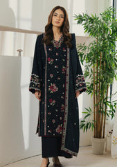 Winter - Seran - Embroidered Unstitched 25 - SEU#01 - NOIRELLE