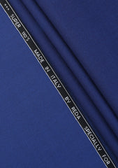 Reda Contemporary Classic Super 110's Wool Fabric - R Blue