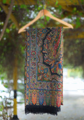 Pure Jamawar Kaani Shawl D - 2221 - Multi Skin